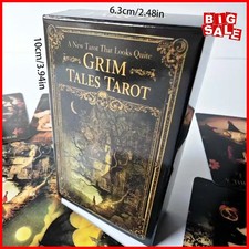Grim Tales Tarot Deck 78 Cards RWS Gothic Fairy Tale Dark Fantasy Shadow Work picture