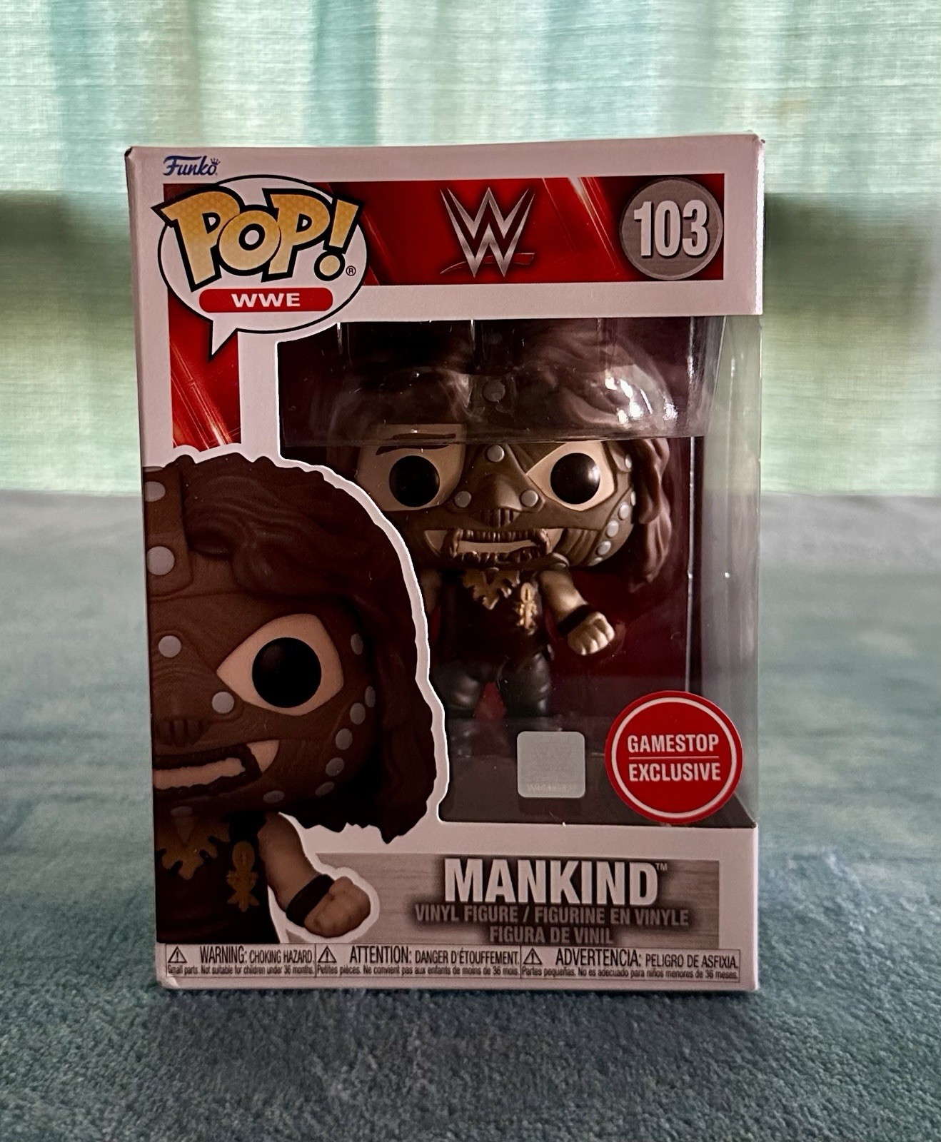 Funko POP WWE - Mankind #103 - Gamestop Exclusive - 