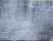 Colonnade Relief,  Great Temple, Dei El Bahri, Magic Lantern Glass Slide picture