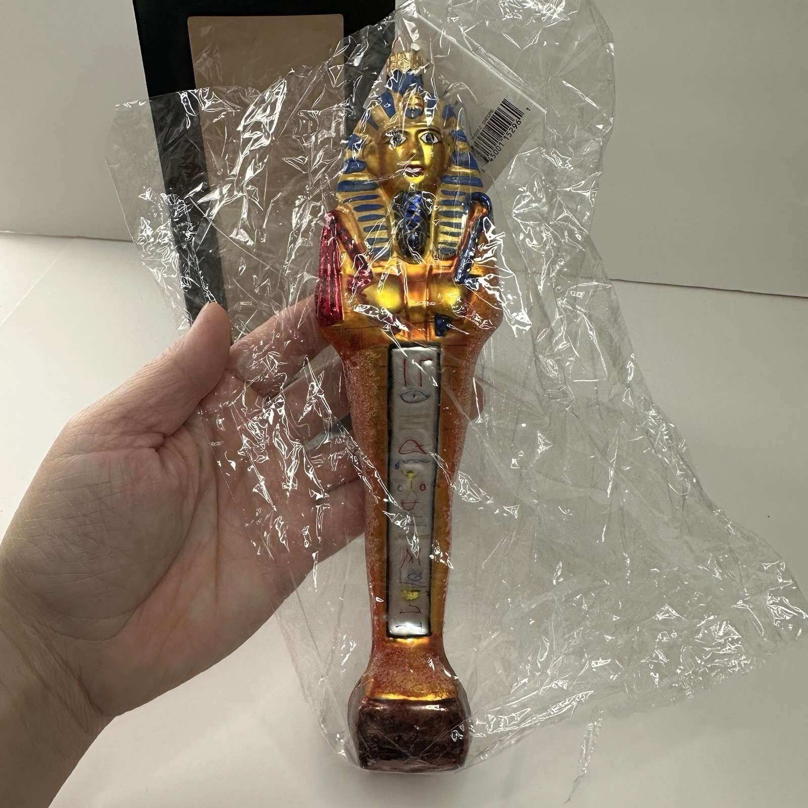 Christopher Radko Vintage 1998 Ancient Egypt Series Cheops Glass Ornament NOS