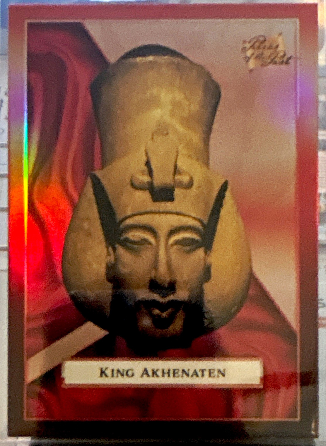2026 Pieces of Past King Akhenaten #273 Serial Numbered 074/100 Red Foil 2026 Pieces of Past King Akhenaten #273 Serial Numbered 074/100 Red Foil