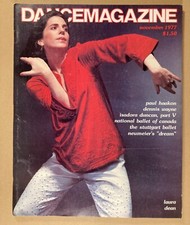 Ballet Dance Magazine photo iconic dancer choreographer musician Laura Dean 1977 picture