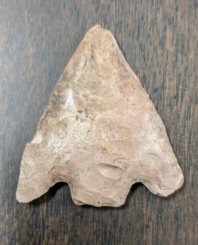Authentic Fayette County Tennessee Wade Basal Notched Arrowhead Point