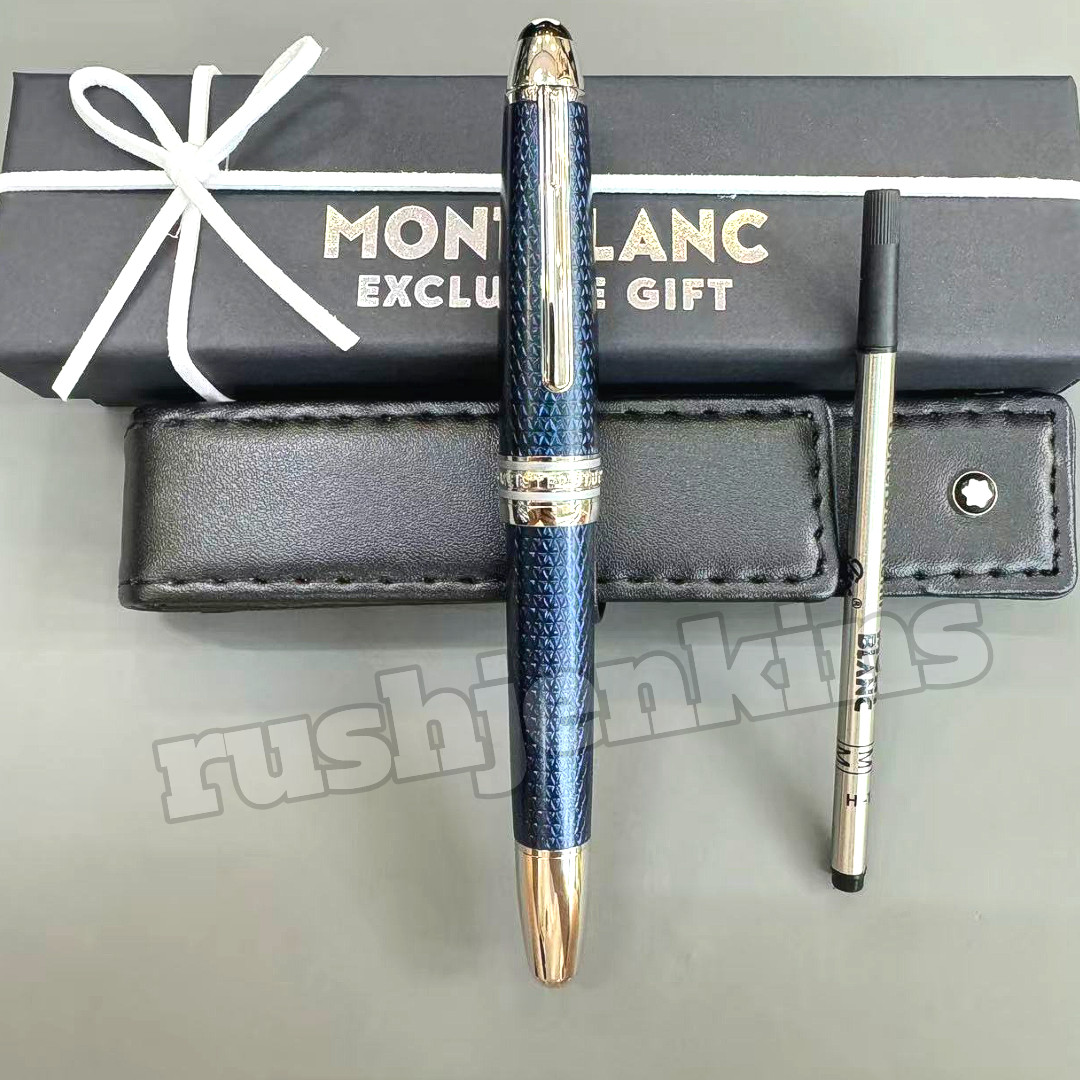 MONTBLANC Meisterstück Solitaire Blue Hour LeGrand Rollerball Pen Blue Rare MONTBLANC Meisterstück Solitaire Blue Hour LeGrand Rollerball Pen Blue Rare
