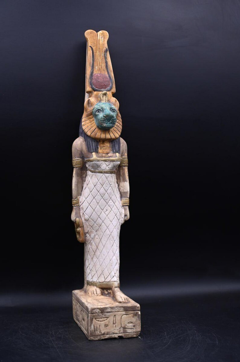 Ancient Egyptian Antiquities Authentic Statue of Goddess Sekhmet Lady ...