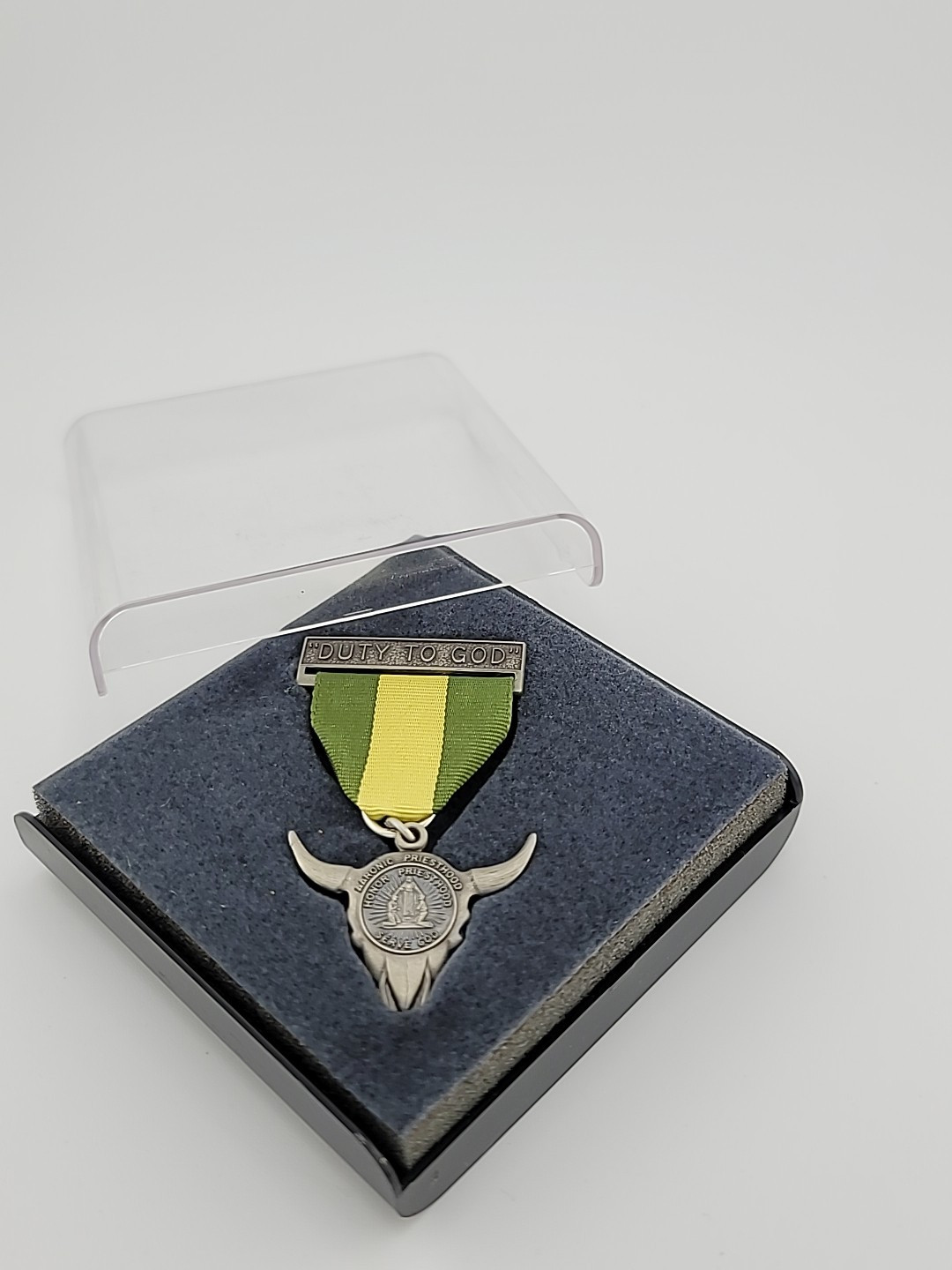 Duty to God Pin Award BSA Ribbon Medal LDS Mormon Aaronic Priesthood NEW