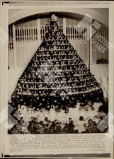 1974 Living Christmas Tree performance by the sanctuary choir of The First picture