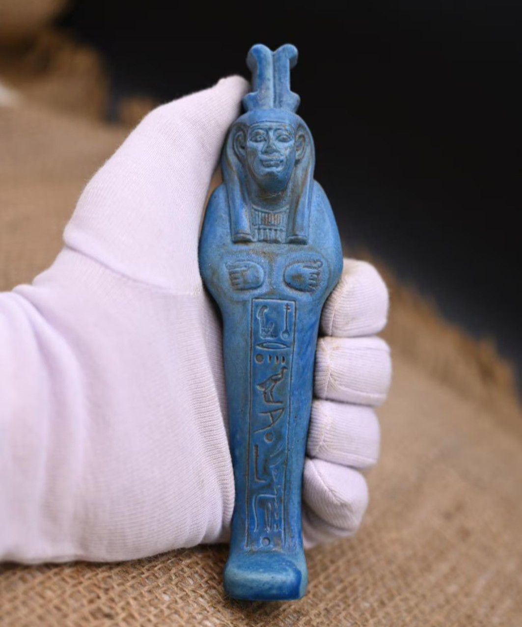 Authentic Ancient Egyptian Antiquities Neith Blue Egyptian Statue Egyptian BC Authentic Ancient Egyptian Antiquities Neith Blue Egyptian Statue Egyptian BC