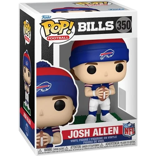 Funko Pop NFL: Josh Allen with Beanie Vinyl Figure #350 Buffalo Bills Funko Pop NFL: Josh Allen with Beanie Vinyl Figure #350 Buffalo Bills