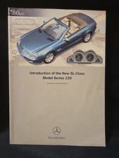 2003 Introduction of the New SL-Class Model Series 230 Mercedes Service Intro picture