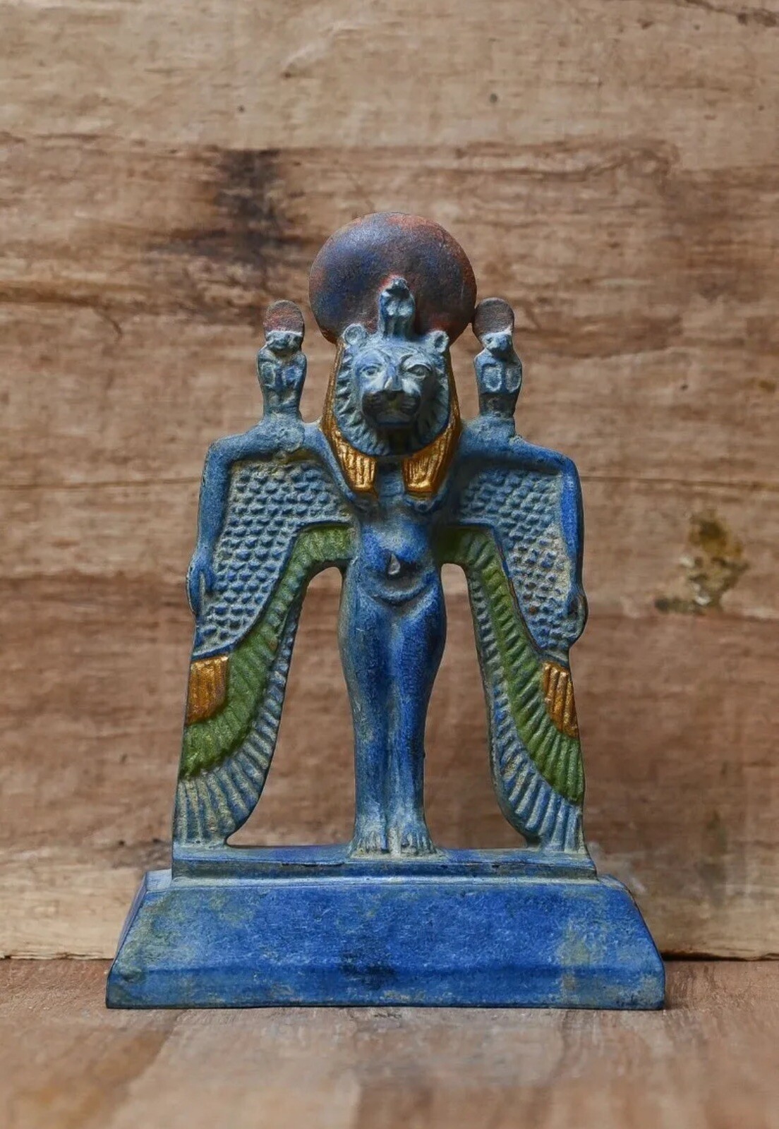 Rare Statue of Goddess Sekhmet standing Rare Ancient Egyptian ...
