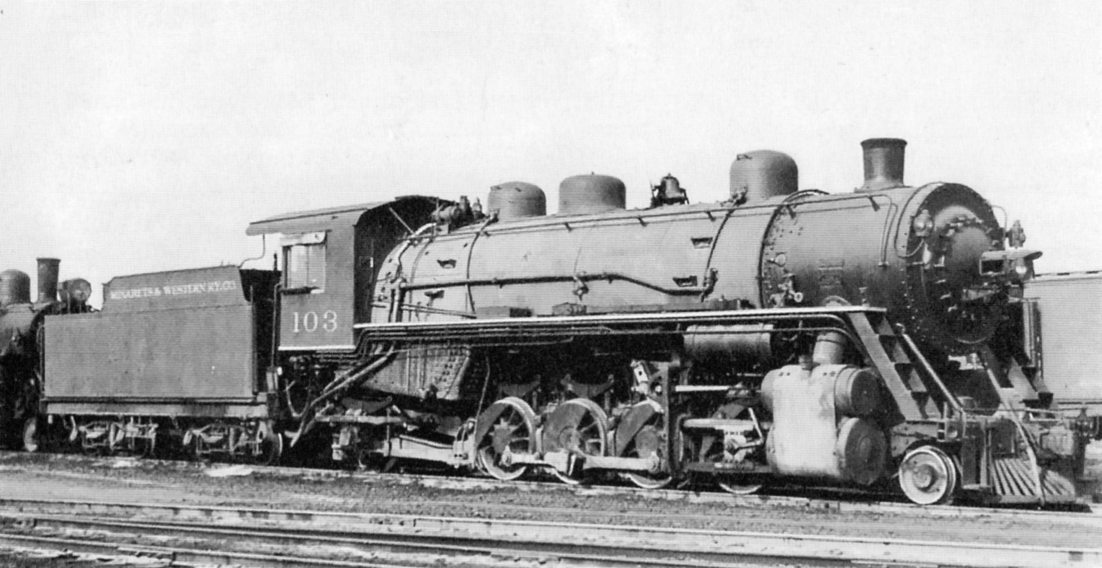 Minarets and Western 3 2-8-2 built by ALCo 1925 5 x 7 Photo