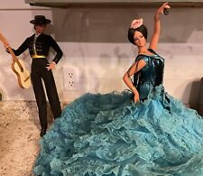 vintage marin chiclana spanish dancing couple dolls. Flamenco Dancers  picture