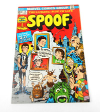 Spoof #5  Rod Surly's Nut Gallery Satire Marie Severin Art 1973 Marvel VG+ picture