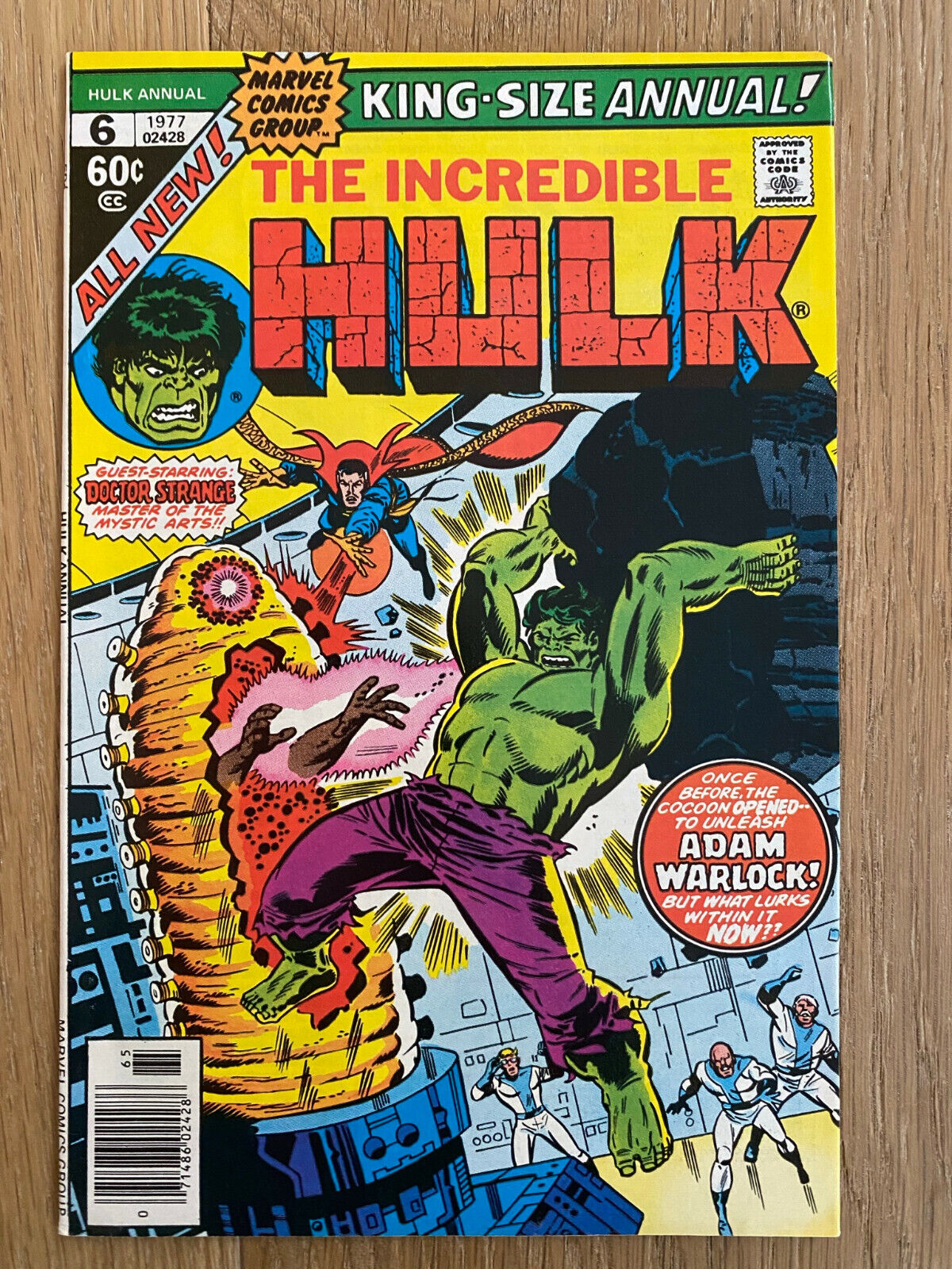 Incredible Hulk King-Size Annual #6;1st app Ayesha/Her/Paragon (1977, Marvel)