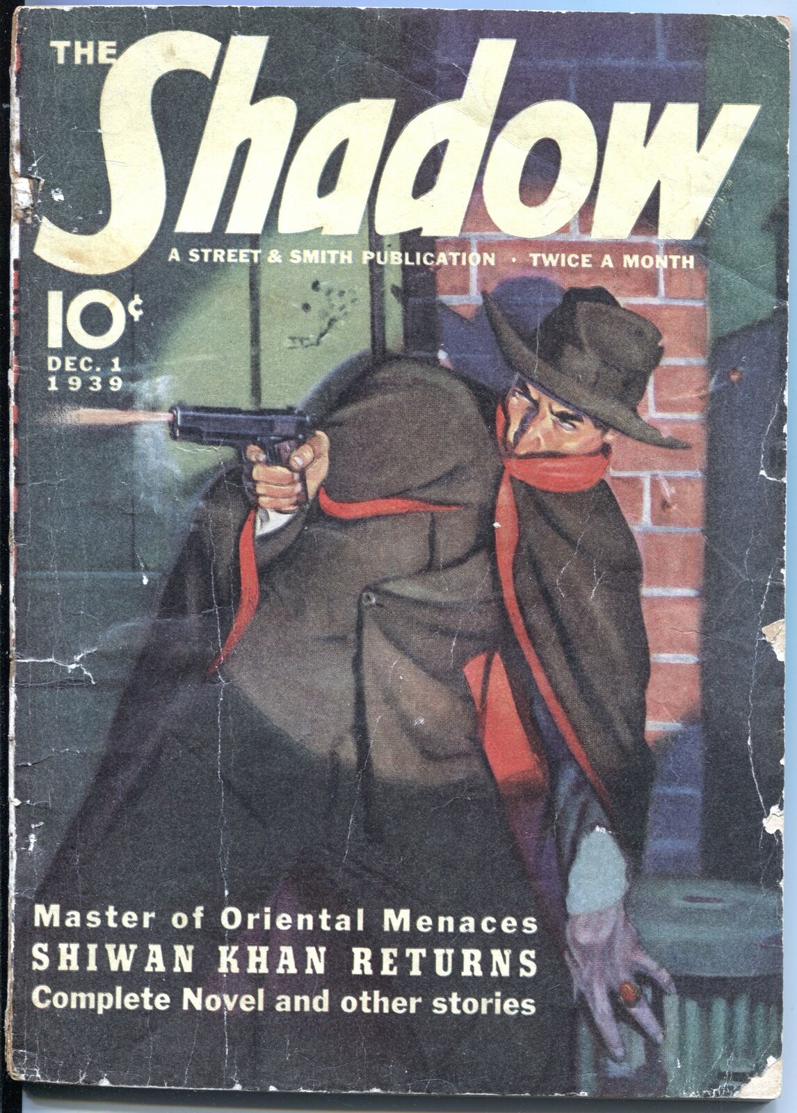 SHADOW-DEC 1 1939-SHIWAN KAHN RETURNS-MASTER OF ORIENTAL MENACE-KEY HERO PULP