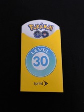 Pokémon Go Sprint Trainer Badges Set Level 30 40 Limited Edition Patches picture