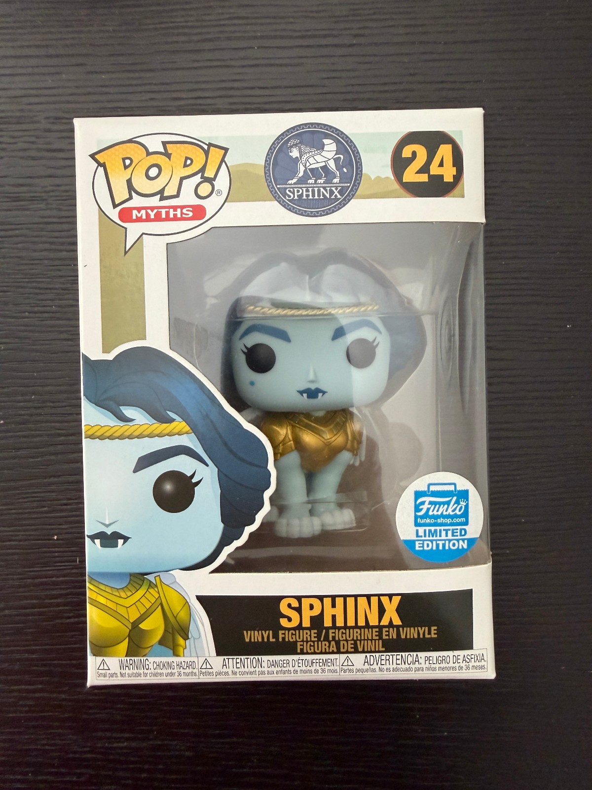Funko Pop Vinyl: Myths - Sphinx #24- Funko Shop Exclusive Limited Edition