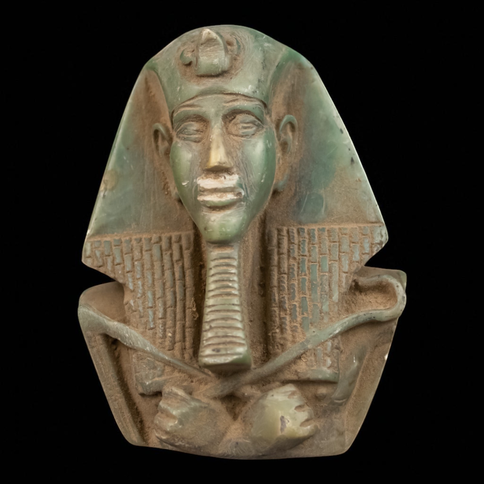 Rare Ancient Egyptian Antique Head King Akhenaten Statue Pharaonic Egyptian BC Rare Ancient Egyptian Antique Head King Akhenaten Statue Pharaonic Egyptian BC