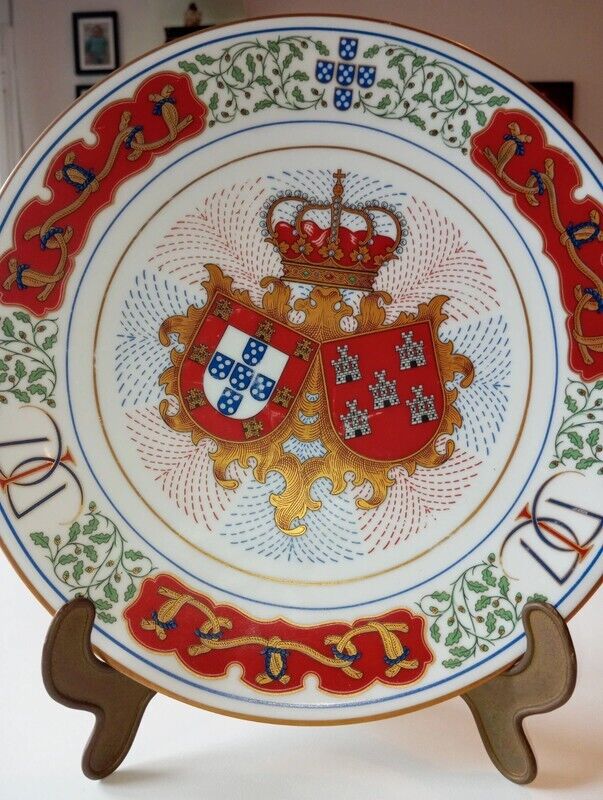 Philae 29 year old  vintage Tribute plate - Portuguese royal wedding