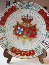 Philae 29 year old  vintage Tribute plate - Portuguese royal wedding picture