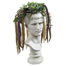 Roman Emperor Caligula Gallery Bust Weather Resistant Flower Planter Display picture
