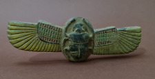 Ancient Egyptian Antiques Winged Scarab Beetle Khepri Egyptian Amulet Egypt BC picture