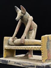 Egyptian God Anubis statue, mummification process - Anubis God picture