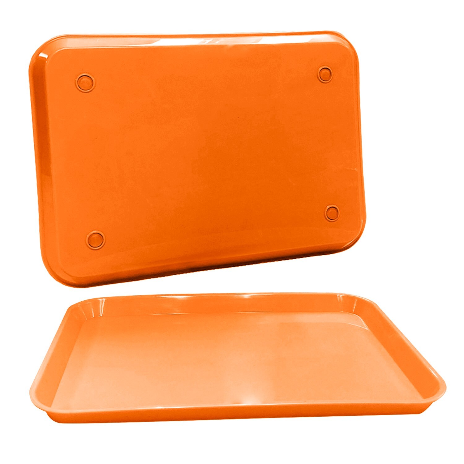 Plastic Eating Food Serving Tray for Cafeteria Lunch Kids 13.25 Plastic Eating Food Serving Tray for Cafeteria Lunch Kids 13.25