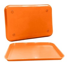Plastic Eating Food Serving Tray for Cafeteria Lunch Kids 13.25