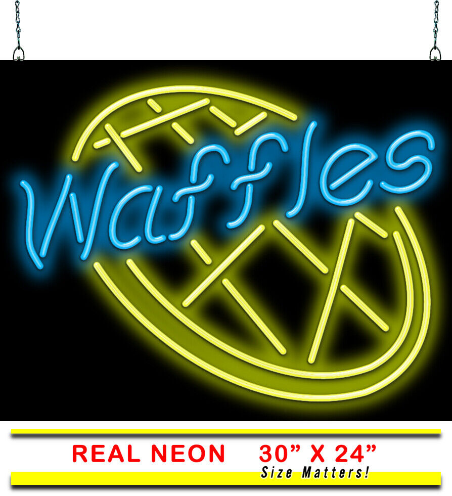 Waffles Neon Sign | Jantec | 30\