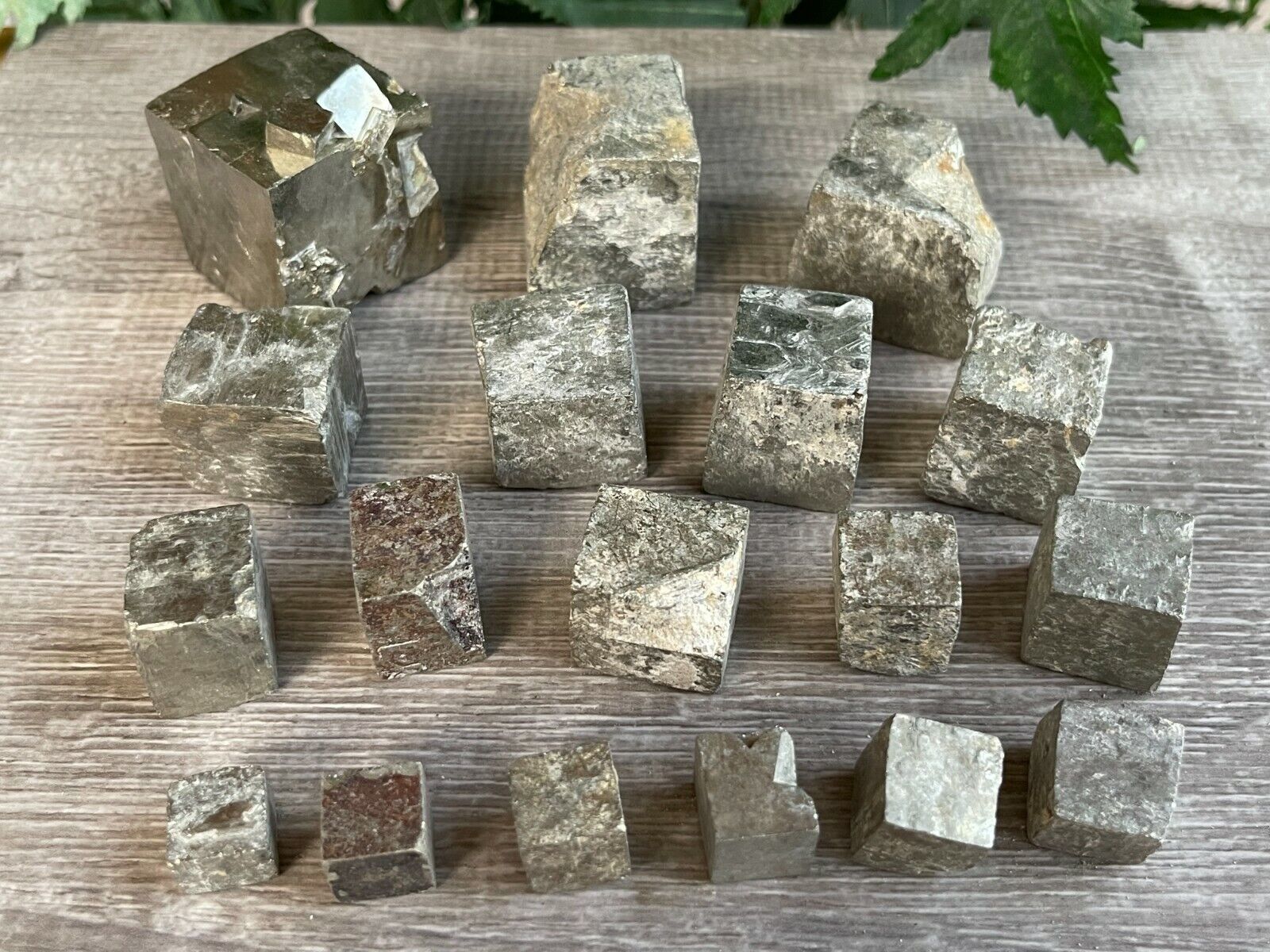Rough Pyrite Cube, Natural Fools Gold Nugget, Wholesale Bulk Lot