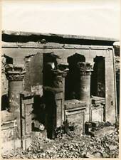 Pronaos of the Temple of Mandulis Kalabsha Egypt 1890-1900 Old Photo picture