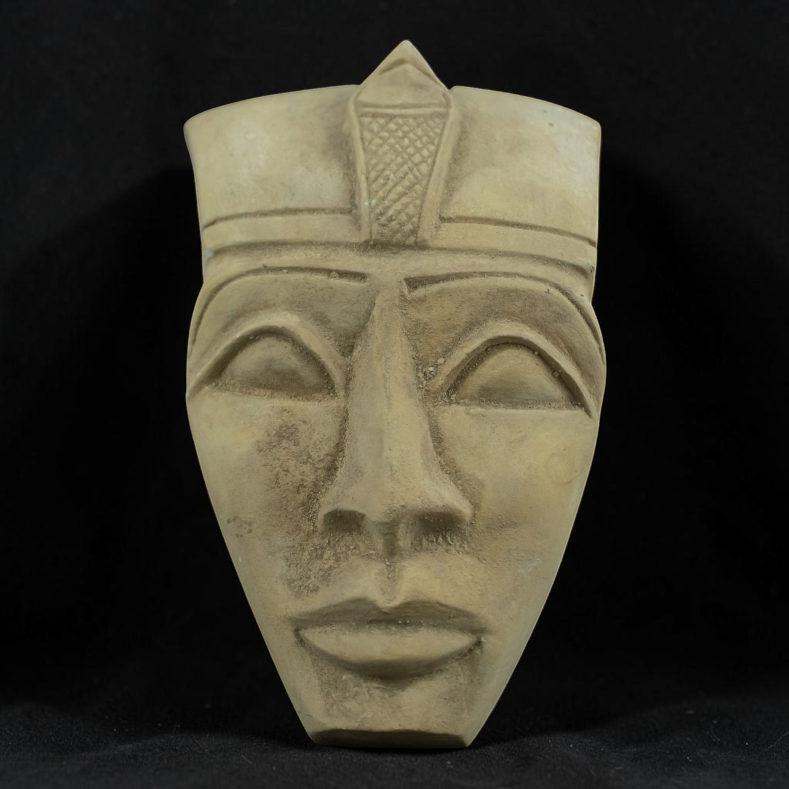 Ancient Egyptian Antiquities Statue Mask King Akhenaten Pharaonic Egyptian BC
