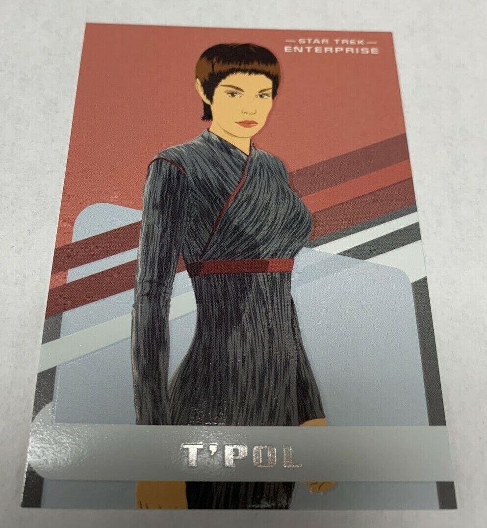 2021 Women of Star Trek Universe Gallery Chase Card #U30 (T\'Pol)