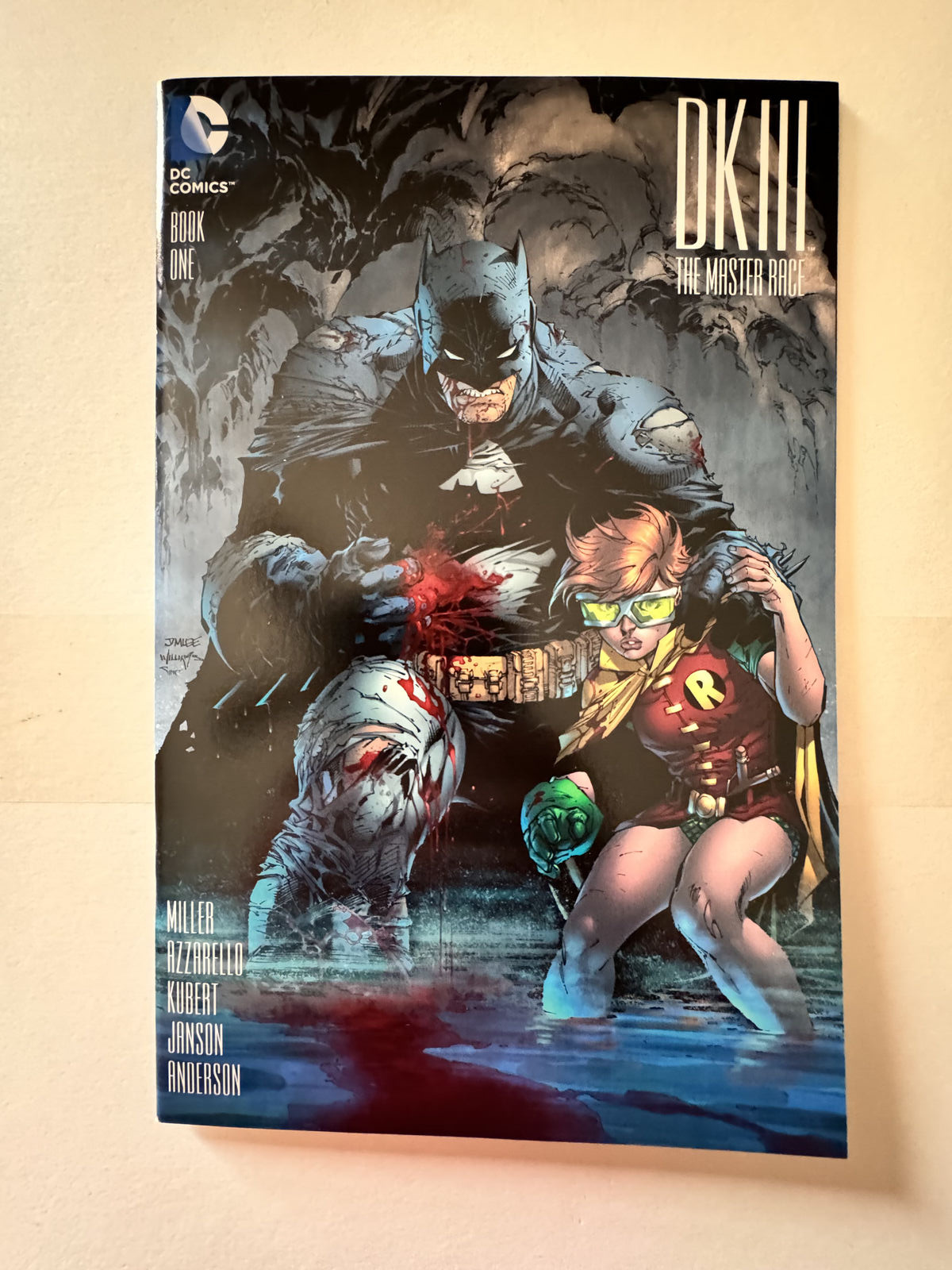 Dark Knight III The Master Race #1 Lee Variant Cover 1st Print Unread 1:500 HTF