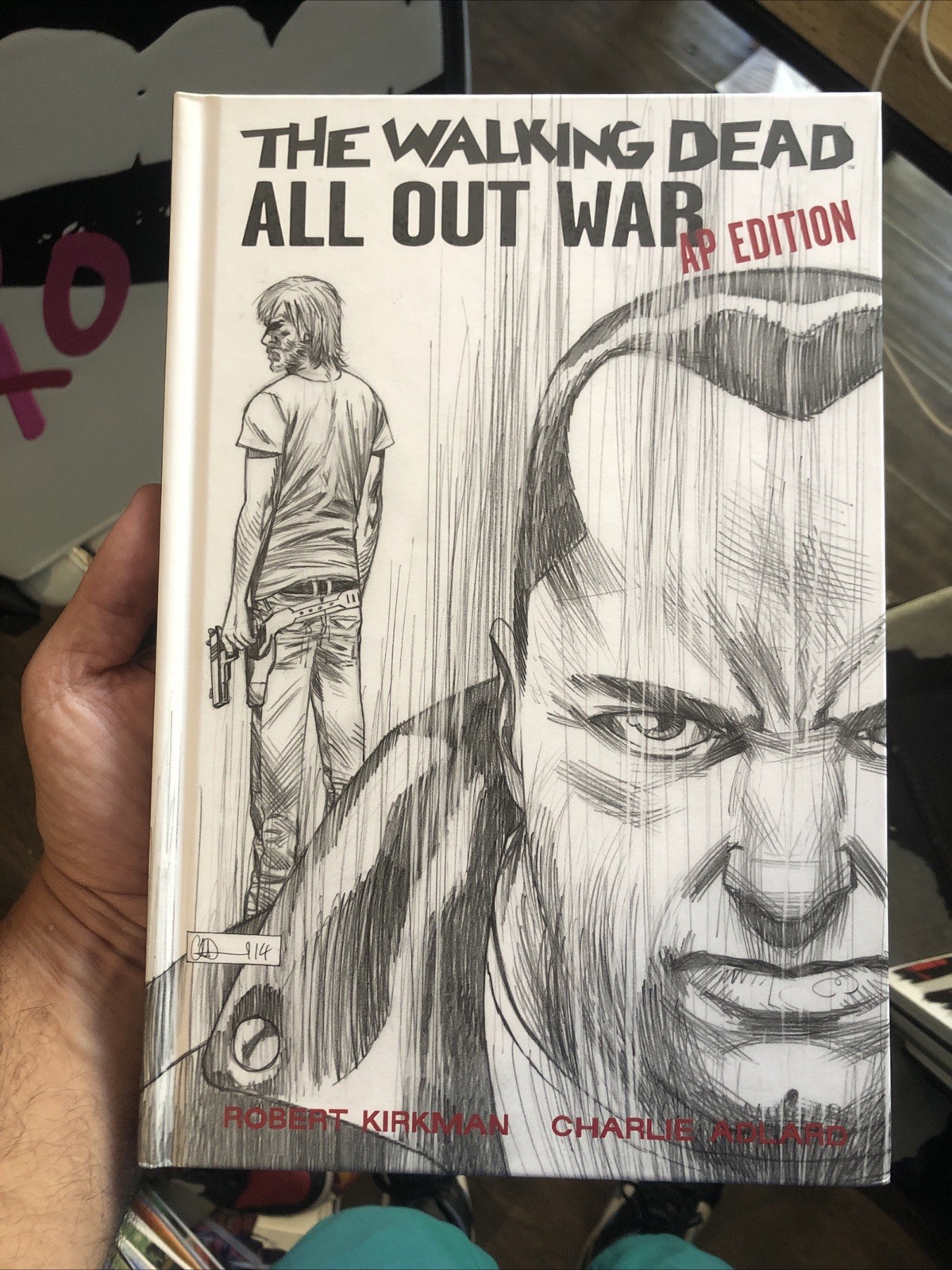 Image Comics The Walking Dead - All Out War AP Edition HC Hardcover Image Comics The Walking Dead - All Out War AP Edition HC Hardcover