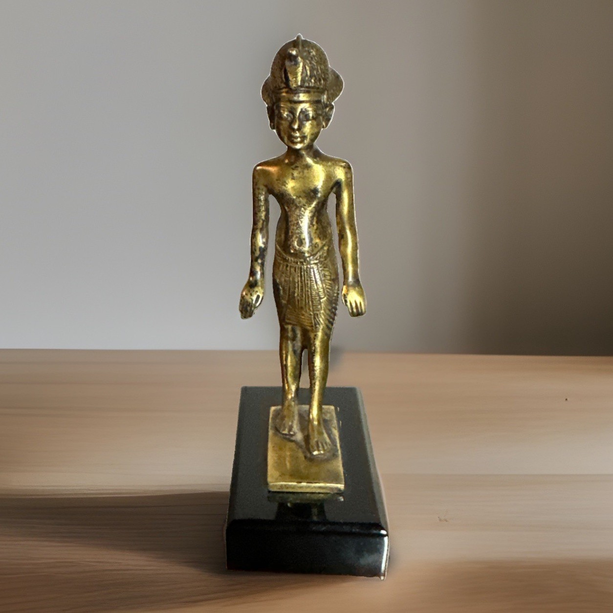 Rare 1976 MMA The Boy King Tut Vermeil Sterling Silver Statue Met Museum Pharaoh Rare 1976 MMA The Boy King Tut Vermeil Sterling Silver Statue Met Museum Pharaoh
