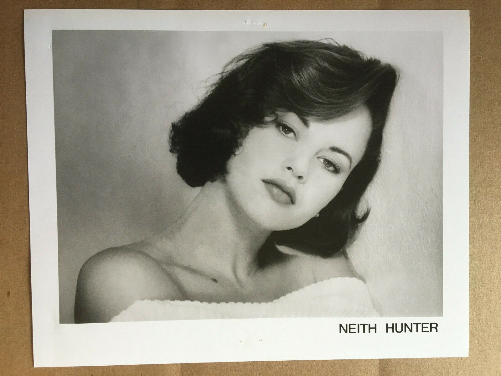 Neith Hunter #3 , original vintage headshot photo with credits