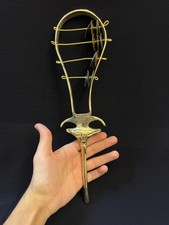 Goddess Hathor Copper Sistrum Sacred Musical Instrument of Ancient Egypt picture