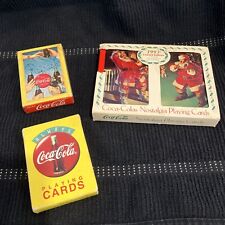 Coca Cola Playing Card Lot picture