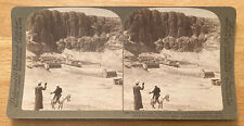 Queen Makere's Temple – Der-el-Bahri – Thebes, Egypt – Stereoview Slide – 1902 picture