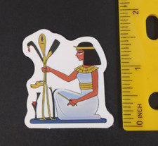 Egyptian Goddess Seshat Egyptian Sticker (AS) picture