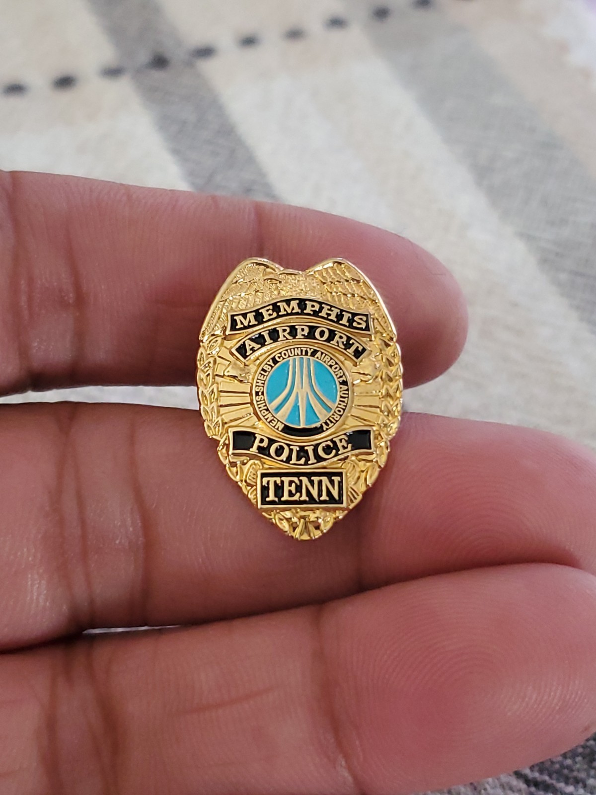 MPD Memphis Airport Police Tennessee Pin MPD Memphis Airport Police Tennessee Pin
