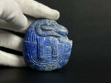 Smallest ANCIENT EGYPTIAN Lapis lazuli of God of the source of the Nile KHNUM picture
