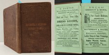 1859 antique HAVERHILL BRADFORD ma CITY DIRECTORY history genealogy ADS occupatn picture