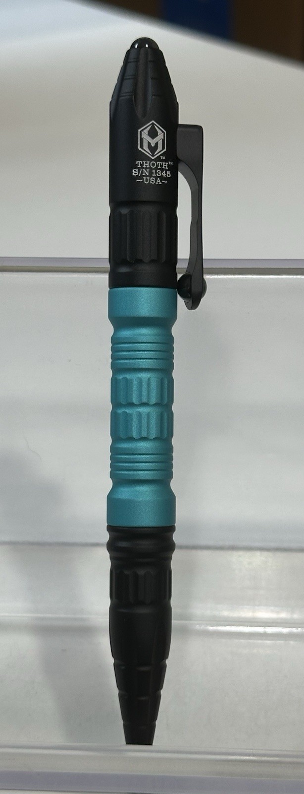 Heretic Knives Thoth Turquoise Pen H038-AL-TQ