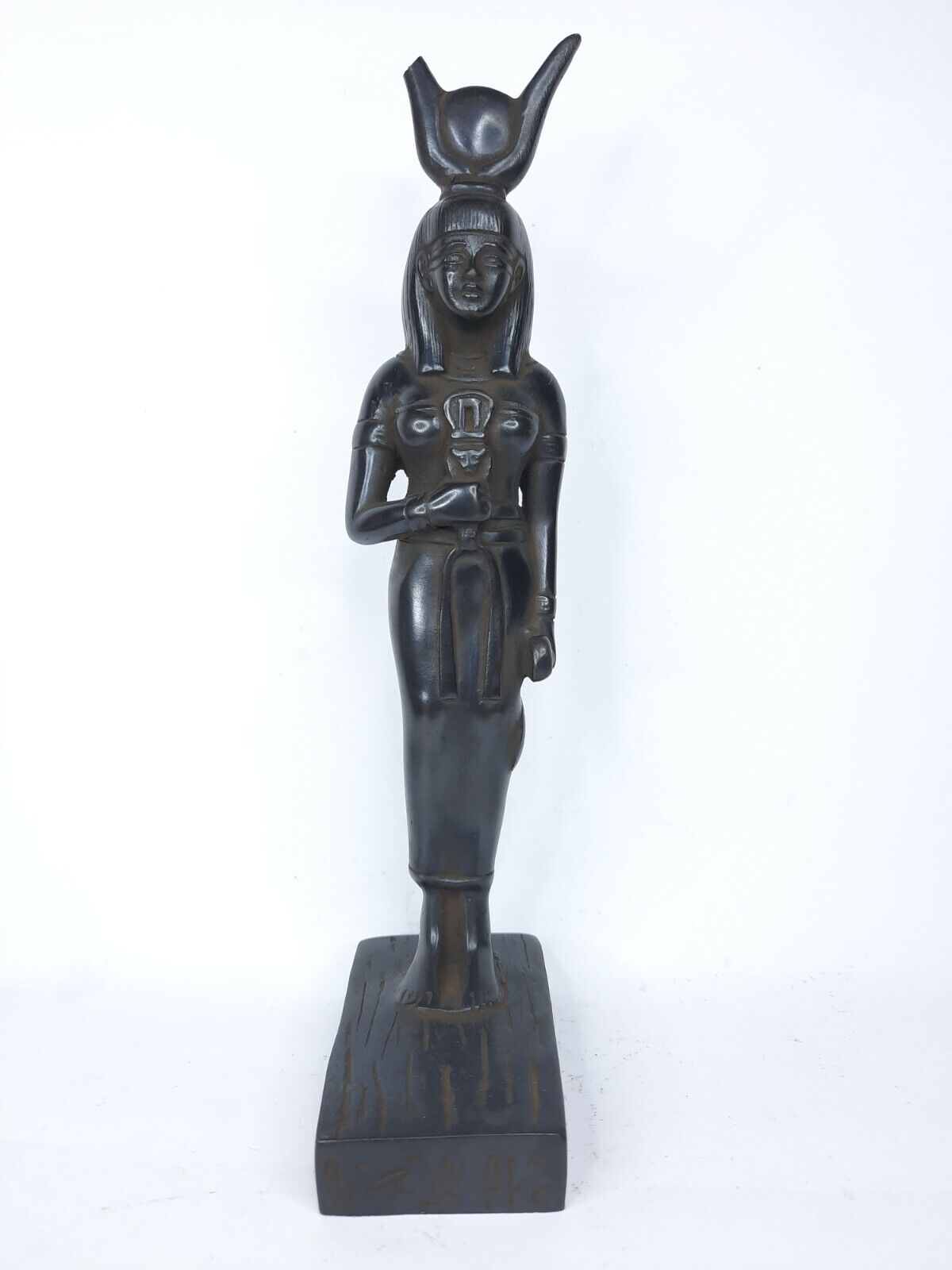 RARE ANTIQUE ANCIENT EGYPTIAN Goddess Isis Goddes Hathor Ankh Protection 1930 Bc