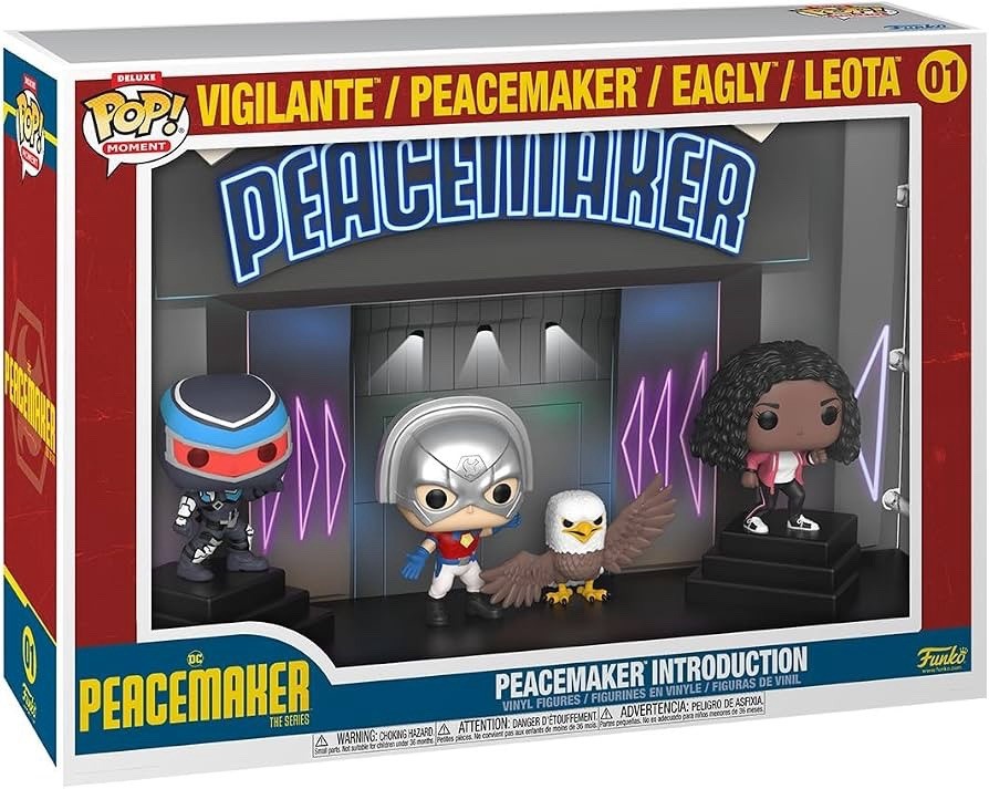 Funko Pop Moments Deluxe: Peacemaker - Introduction Vinyl Figure #01