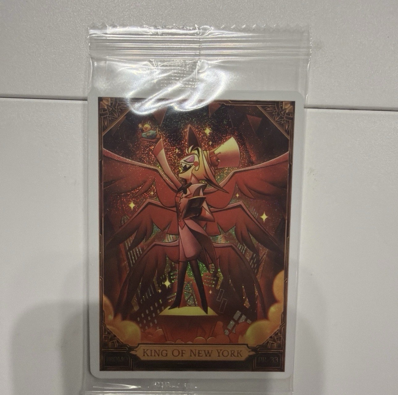 NYCC 2026 PSA HAZBIN HOTEL LUCIFER KING OF NEW YORK PROMO CARD Rare NYCC 2026 PSA HAZBIN HOTEL LUCIFER KING OF NEW YORK PROMO CARD Rare